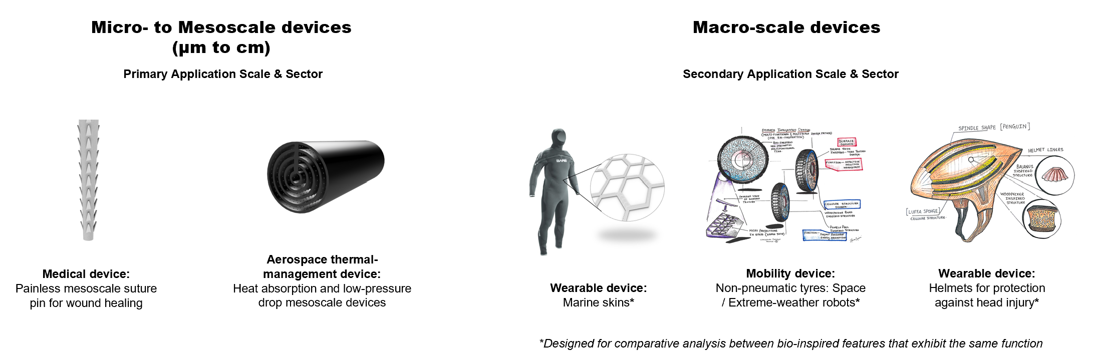 Micro and mesoscale systems